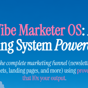 Ryan Carr – Vibe Marketer OS: The Ultimate System for Modern Digital Growth